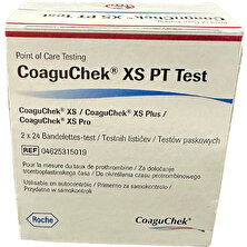 Roche Coaguchek Xs 2*24'lü Inr Ölçüm Stribi (Çubuğu)- 1 Kutu Içinde 48 Adet Strip