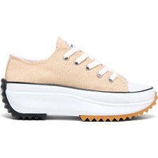 Tonny Black Çocuk Unisex Bej Rahat Kalıp Sneaker