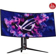 ASUS ROG SWIFT OLED PG34WCDM   33.9 GAMING 3440x1440 0.03MS 240HZ DP HDMI USB-C VESA 3YIL ELMB, HDR 400, AKILLI KVM, YÜKSEKLİK AYARI USB-C PD90 W Monitör