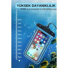 SEBURAM COLLECTION Tüm Tellere Uygun Deniz Havuz  Su Geçirmez Telefon Kılıf