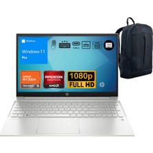 Hp 15-EH3011NT Amd Ryzen 5 7530U 16GB 1tb SSD 15.6" Fhd Windows 11 Pro Taşınabilir Bilgisayar 7P6A9EAWZ02 + Webzone Çanta