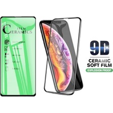 HANPORIUM Tecno Camon 18 Nano Seramik 9D Ekran Koruyucu - Ultra Darbe Emici Etkin Koruma - Ekranı Tam Kaplar