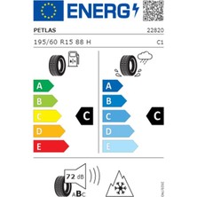 Petlas 195/60 R15 88H Multiaction PT565 Oto 4 Mevsim Lastiği ( Üretim Yılı: 2024 )