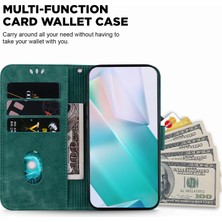 4U Sky Xiaomi Redmi K60 ULTRA/13T/13T Pro Case Lovely Tiger Dracrint Cep Telefonu Deri Kapak Yeşil (Yurt Dışından)