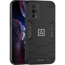 4U Sky Xiaomi Poco F5 Pro 5g/redmi K60 5G/K60 Pro 5g Case 2-1 Arada Hibrid Koruyucu Pc+Tpu Telefon Kapak Black (Yurt Dışından)