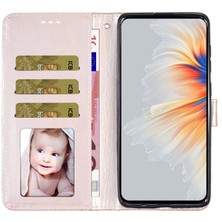 4U Sky Xiaomi 13T/13T Pro/redmi K60 Ultra Glitter Deri Kılıf Için Cüzdan Stand-Gold (Yurt Dışından)