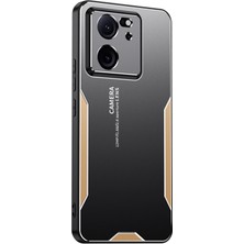 4U Sky Xiaomi Redmi K60 Ultra Telefon Kılıfı Damla Geçirmez Metal+Tpu+Pc-Gold (Yurt Dışından)