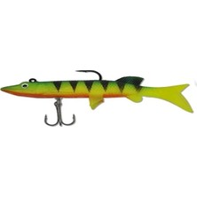 Sr Sazanrig Realistic Pike Firetiger Turna Model Kendinden Zokalı 10CM. 18GR. 5'li Paket