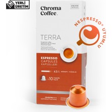 Chroma Coffee Terra 10 Adet Nespresso Uyumlu Kapsül Kahve