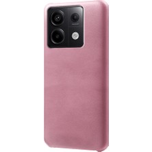 4U Sky Xiaomi Redmi Için Note 13 Pro 5g Case Buzağı Dokusu Önleme Önleyici Pu+Pc Telefon Kabuk Golü Altın (Yurt Dışından)