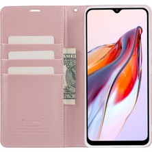 4U Sky Xiaomi Redmi Için 12C 4G/11A 4g/poco C55 4g Kasa Pu Deri Mantıcety Canlayı Telefon Kapalı Golde Gold (Yurt Dışından)