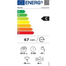 Siemens WG52A2Z0TR A Enerji Sınıfı 10 kg 1200 Devir Çamaşır Makinesi