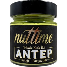 Nuttime Antep Fıstığı Parçacıklı Ezme 250 gr Cam Kavanoz