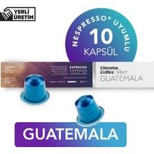 Chroma Coffee Signature Series Guatemala 10 Adet Nespresso Uyumlu Kapsül Kahve %100 Arabica