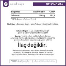 Smartcaps  Selonomax Selenyum 100 Μg 200 Tablet