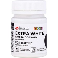 St. Petersburg Decola Kumaş Boyası 50ML Extra White 4128110