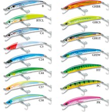 Yo-zuri Crystal 3D Minnow Floating Maket Balık GHBR-90MM