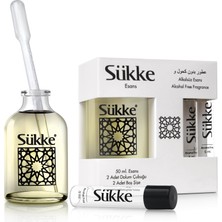 Sükke Essential Tüp Esansı 2 Adet Çelik Bilyeli Roll-On Esans Şişesi ve Dolum Pipeti 50 ml