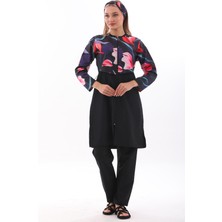 REMSA Paraşüt Tam Kapalı Tesettür Mayo Aller 2403 Flower