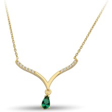 ÇGK KUYUMCULUK Altın Taşlı Kolye KLYCGK183