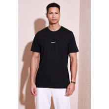 Buratti % 100 Pamuk Bisiklet Yaka Regular Fit T Shirt Erkek T Shirt 5902757