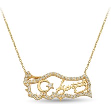 ÇGK KUYUMCULUK Ay Yıldız Altın Kolye