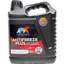 Newada Antifriz Newada 3 Litre Kırmızı Organik Konsantre -56 C Hdi Sigortalı