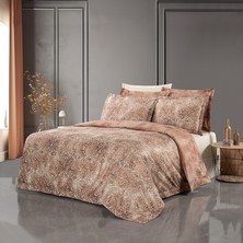 Yatsan Yatsan Maison Oriental Kiremit Rengi Nevresim Takımı