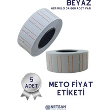 Netsan Etiket Meto Fıyat Etiketi