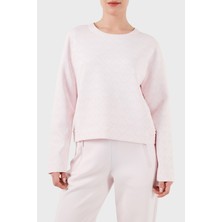 Emporio Armani Pamuklu Relaxed Fit Bisiklet Yaka Sweat Bayan Sweat 3D2M6H 1jhsz F321