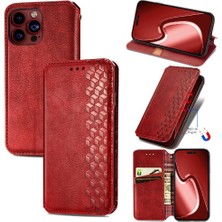 Manyi Mall Apple iphone 15 Için Kılıf Promax Cüzdan Fonksiyonu Deri Kılıf Moda Flip (Yurt Dışından)