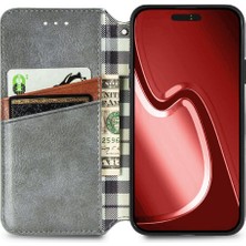 Manyi Mall Apple iphone 15 Için Kılıf Promax Cüzdan Fonksiyonu Deri Kılıf Moda Flip (Yurt Dışından)