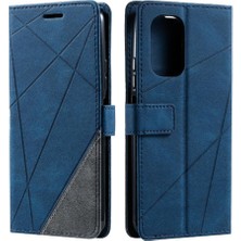 Manyi Mall Xiaomi Redmi Için Kılıf K40/K40 Pro Darbeye Kart Tutucu Kickstand Pu Flip (Yurt Dışından)