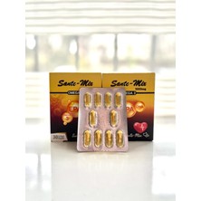 Sante-Mix Omega3 Takviye Edici Gıda 30 Softgel Kapsül 3'lü Set