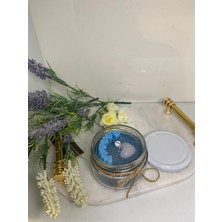 Elif Aksesuar Soya Wax Dekoratif Kapaklı Kavanozda Mum (Kokulu)