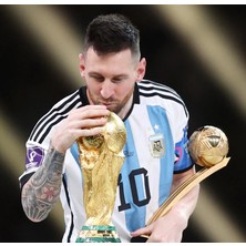 Goplast Premium Fifa World Cup ve Altın Top Ödülü Messi (25CM 400GR)