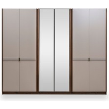 Sembol 6 Kapaklı Gardrop