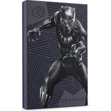 Seagate Firecuda Marvel Black Panther, 2 Tb Harici Sabit Disk USB 3.2 Gaming-Special-Edition