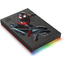 Seagate Firecuda Marvel Miles Morales Se, 2 Tb Harici Sabit Disk USB 3.2 Specialedition