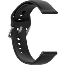 Quse Xiaomi Redmi Watch 3 Active Uyumlu Silikon Kordon Siyah