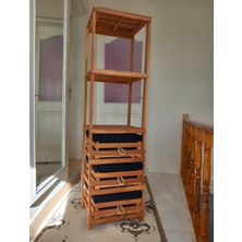 Taktak Ahşap Ahşap Meyvelik Sebzelik
