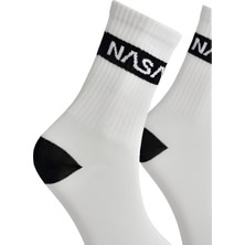 Socks And More Uzay Desenli 5'li Çorap Kutusu Unisex Renkli