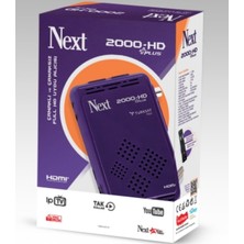 Next 2000 Hd Plus Çanaklı ve Çanaksız Uydu Alıcı