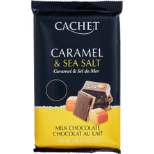 Cachet Karamel Parçalı & Deniz Tuzlu Sütlü Çikolata 300G