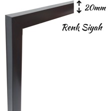 mixefor 50CM X70CM Ölçü Boş Çerçeve -Poster Fotoğraf Resim Çerçevesi Ön Yüzey Antireflektif