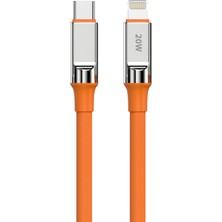 Apple Iphone 13 Pro Max Şarj Kablosu 3.4A Lightning - SC67L-TURUNCU