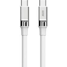 Huawei P30 Pro Şarj Kablosu Type C 3.4A Hızlı Şarj - SC66T-BEYAZ