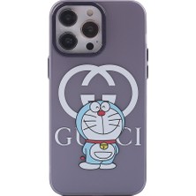 Apple iPhone 14 Pro Max Kılıf Prada Desenli Silikon Kapak