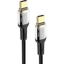 Samsung Galaxy S21 Ultra Şarj Kablosu Type C To Type C 60W Hızlı Şarj - SC87T