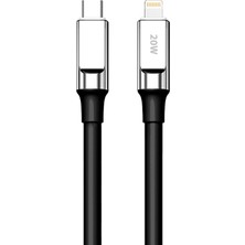 Apple Iphone 12 Şarj Kablosu 3.4A Lightning - SC67L-SIYAH